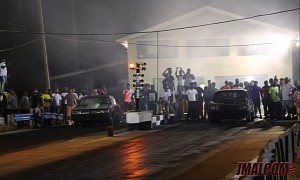 Oldsmobile Cutlass vs Chevy Malibu G-Body Grudge Race Sees Winner Take Huge Pot