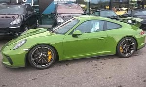 Olive Green 2018 Porsche 911 GT3 Is The Alternative Martini