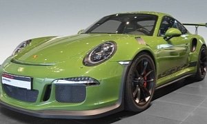 Olive Green Porsche 911 GT3 RS "Alternative Martini" For Sale