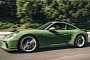 Olive Green Porsche 911 GT3 Touring Comes with Matching Retro Interior