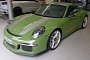 Olive Green Porsche 911 R with Silver Stripes Is Another Kind of Martini Livery