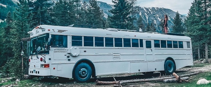 Oliver School Bus Conversion