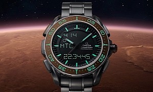 Omega Marstimer Is Here to Tell Time on Earth and Mars