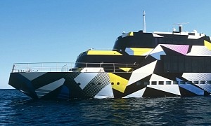 On Board Guilty, the Only Superyacht in the World Recognized as Contemporary Art