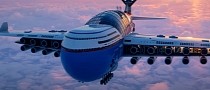 On Board Sky Cruise, the Gigantic 5,000-Person Airplane Hotel Running on Nuclear Energy
