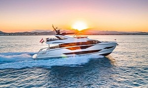 On Board Sunseeker 90 Ocean, a Luxury Yacht That Boasts Incredible Outdoor Spaces