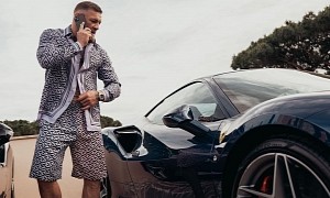 On His French Riviera Vacation, Conor McGregor Drives a Ferrari F8 Tributo