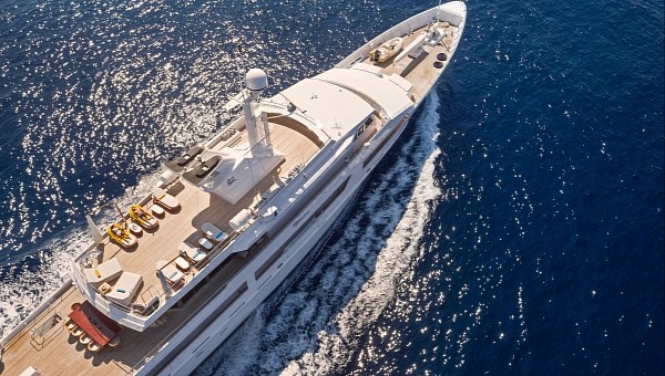 O'Natalina was built in 1985 but can compete with the most luxurious yachts today