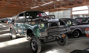 Once a Rusty Barn Find, This 1951 Chevy Bel Air Is Now Living the Ratty Gasser Life