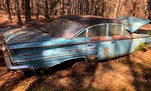 Once-Gorgeous 1960 Chevrolet Bel Air Now Flexes Just the Worst Possible Package
