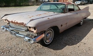 Once Pink and Proud, This 1959 Cadillac Sedan DeVille Is Waiting to Be Rescued