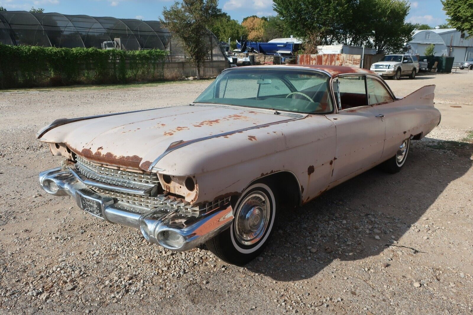 Once Pink and Proud, This 1959 Cadillac Sedan DeVille Is Waiting