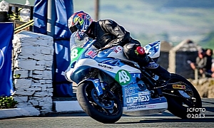 One-Armed Rider Makes Manx GP History