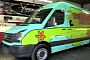 One Direction VW Crafter Van Gets the "Mystery Machine" Wrap