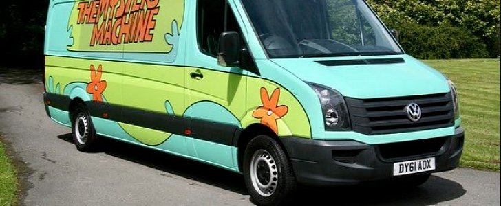 One Direction's Scooby Doo-inspired tour van