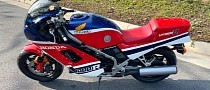 One-Mile 1986 Honda VF1000R Shows Some Minor Blemishes, Still Looks the Part