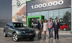One-millionth Skoda SUV Rolls Off the Production Line