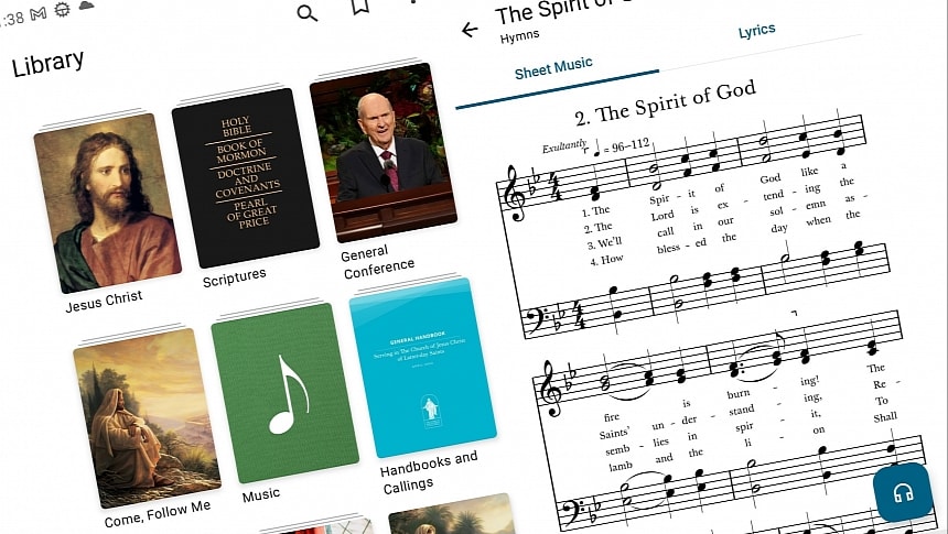 Gospel Library app