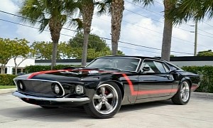 One-of-a-Kind 1969 Mustang Flexes Chopped Roof, Custom Rear, More Muscle