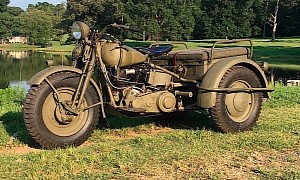 One-of-Few 1941 Harley-Davidson TA Knucklehead Is the Rarest Wartime Trike You’ll Ever See