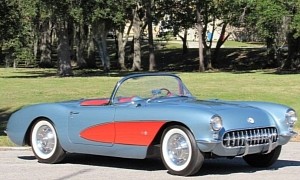 One-of-Four 1957 Chevy Corvette Is the C1 Winter Dream For Upcoming Sunny Days