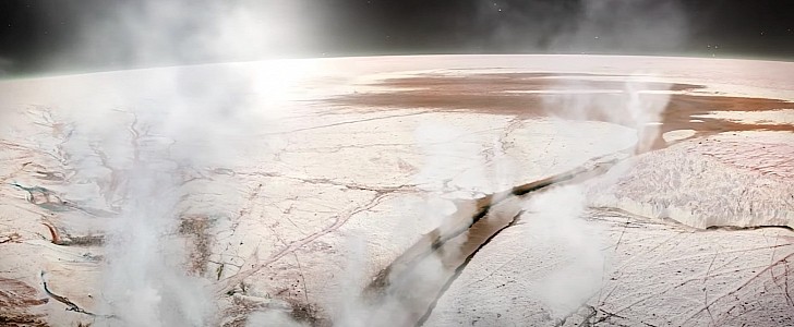 Animation of Europa's surface