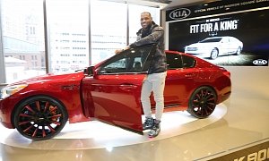 One of a Kind Kia K900 Customized by LeBron James Goes to Auction for Charity