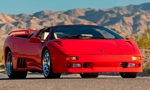 One of Less Than 200 Diablo VT Roadsters Imported Into the U.S. Is Up for Grabs