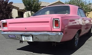 One-of-None 1969 Plymouth Road Runner Flexes Pink Paint, Unexpected V8 Under the Hood