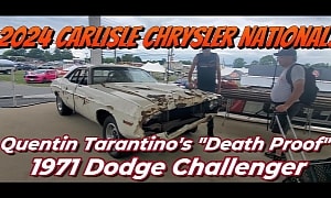 One-of-None 1970/1 Challenger R/T 440 Post Coupe Is a Famous Tarantino Movie Stunt Car