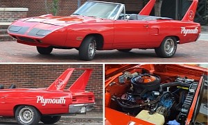 One-of-None 1970 Plymouth Superbird Convertible Is a Satellite Trickster