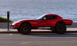 One-of-None Off-Road Dodge Viper RT-10 Goes for First Drive, Cops Immediately Pull It Over