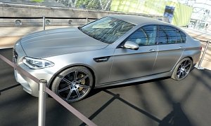One of Only 300 BMW 30 Jahre Edition M5s Shows Up at the Leipzig Auto Show <span>· Live Photos</span>