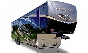 Meet One of the Biggest RV Trailers Around, Appropriately Dubbed “Landmark”