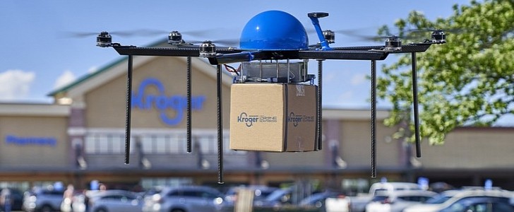 Kroger drone delivery