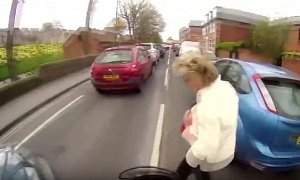 One Of The Most British Motorcycle Accidents Ever