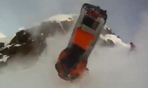 One of the Most Insane Snowmobile Crashes Ever