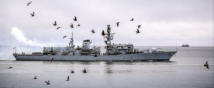 HMS Argyll is currently deployed around the UK, before its maintenance break next year.