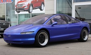 One-Off 1989 Ford Via Concept by Ghia Emerges, Sells to Original Designer
