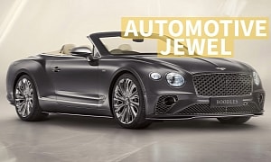 One-Off Bentley Continental GTC Boodles by Mulliner Is a Grand Touring Jewel Box on Wheels