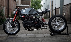 One-Off BMW K 1100 RS Cafe Racer Matches Futuristic Looks With Improved Performance