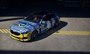 One-Off BMW M850i Gran Coupe Signed by Jeff Koons Sold at Auction