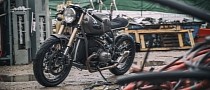 One-Off BMW R 100 R Sits on Gixxer Forks, Oozes Retro Vibes and Custom Cafe Racer Goodness
