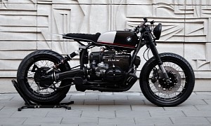 One-Off BMW R 100 R Swaps Outdated Looks With Cafe Racer Cues and Tight Proportions