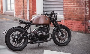 One-Off BMW R65 Looks Bonkers Wearing Continental Rubber and Biltwell Upholstery
