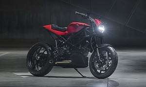One-Off Ducati Multistrada Wears Custom Eye Candy and Hypermotard Footgear