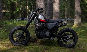 One-Off Honda NX650 Dominator Feels Just as Confident on Dirt as It Does on Asphalt