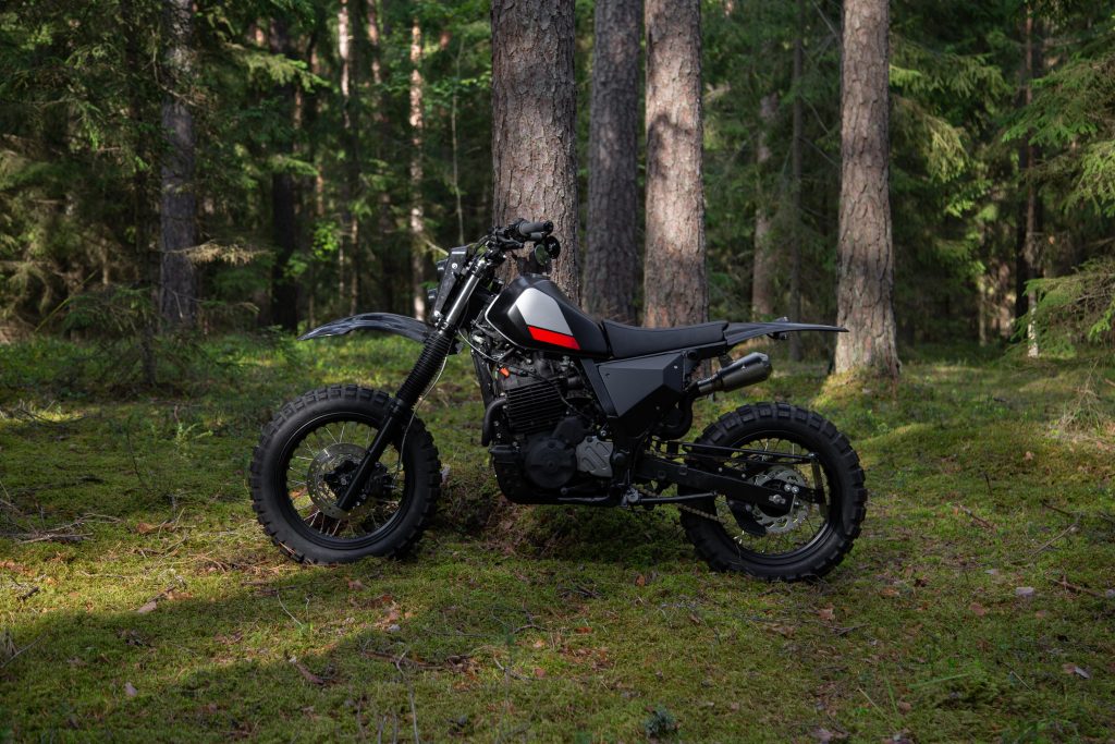 One-Off Honda NX650 Dominator Feels Just as Confident on Dirt as It