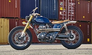 One-Off Kawasaki W650 Street Tracker Complements Great Looks With Upgraded Running Gear