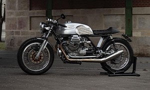 One-Off Moto Guzzi 850T Cafe Racer Looks Utterly Intoxicating From Every Angle